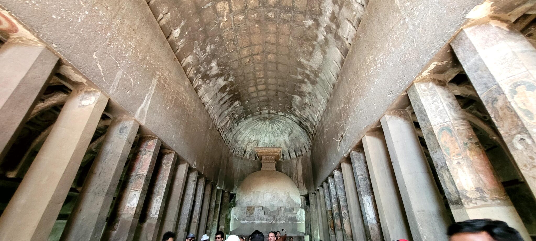 Ajanta Cave 10 main stupa