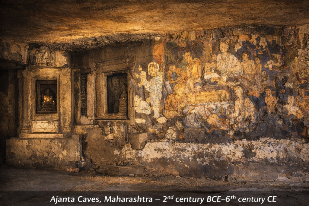 Ajanta Cave murals 2nd century