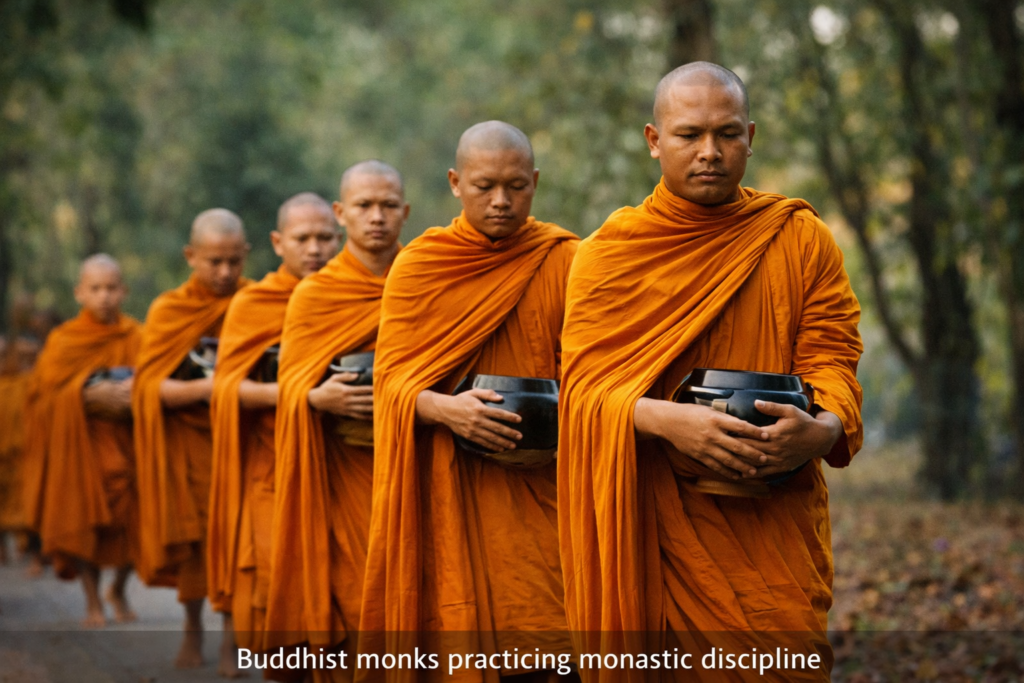 Buddhist monks