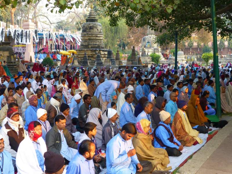 Bodhgaya Mahabodhi Meditating