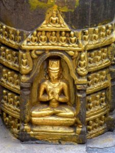 Bodhgaya Mahabodhi TCrowned Buddha