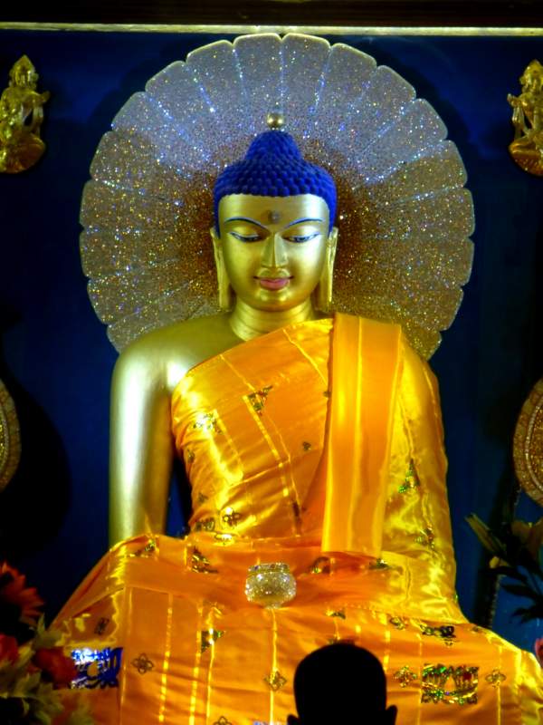 Main Image at the Mahabodhi Temple Bodhgaya